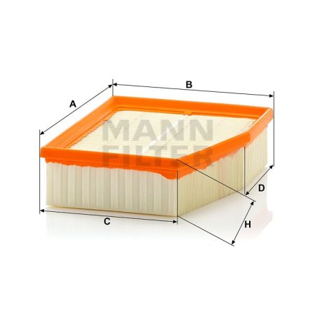Mann-Filter C23124 Levegőszűrő