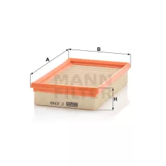 Mann-Filter C2348 Levegőszűrő