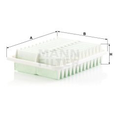 Mann-Filter C24005 Levegőszűrő