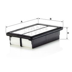 Mann-Filter C25002 Levegőszűrő