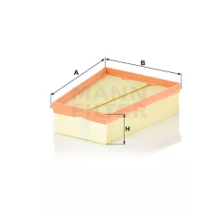 Mann-Filter C25115 Levegőszűrő