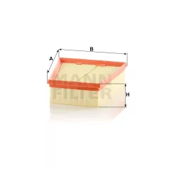 Mann-Filter C2512 Levegőszűrő