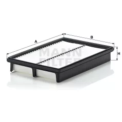 Mann-Filter C2524/1 Levegőszűrő