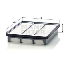 Mann-Filter C2542 Levegőszűrő