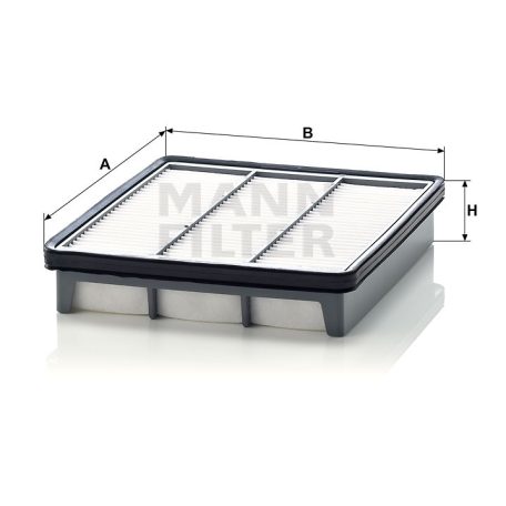 Mann-Filter C2542 Levegőszűrő