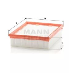 Mann-Filter C2548 Levegőszűrő