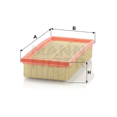 Mann-Filter C2567 Levegőszűrő