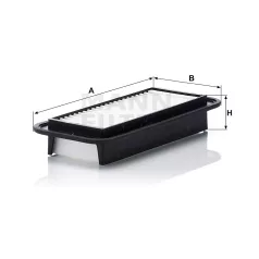 Mann-Filter C2610 Levegőszűrő