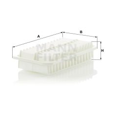 Mann-Filter C2620 Levegőszűrő
