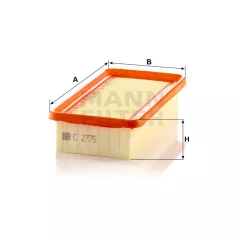 Mann-Filter C2775 Levegőszűrő