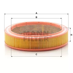 Mann-Filter C2852/2 Levegőszűrő