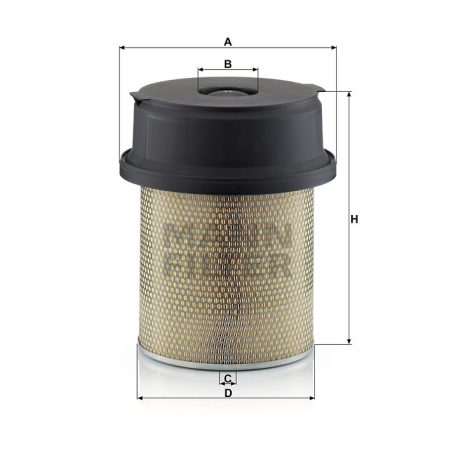 Mann-Filter C291219/1 Levegőszűrő