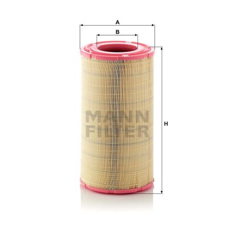 Mann-Filter C291410/2 Levegőszűrő