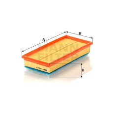 Mann-Filter C3088/1 Levegőszűrő