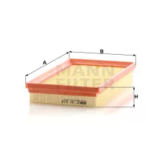 Mann-Filter C31012 Levegőszűrő