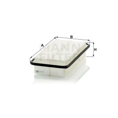 Mann-Filter C3127 Levegőszűrő