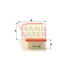 Mann-Filter C3210 Levegőszűrő