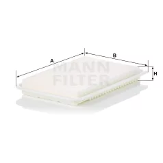 Mann-Filter C3220 Levegőszűrő