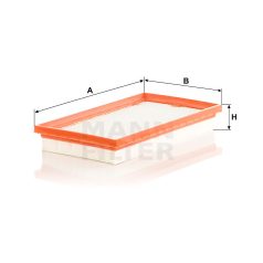 Mann-Filter C3233 Levegőszűrő