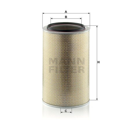 Mann-Filter C331600/2 Levegőszűrő