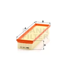 Mann-Filter C36010 Levegőszűrő