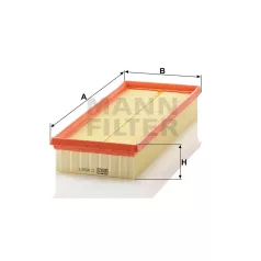Mann-Filter C3698/3-2 Levegőszűrő