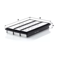 Mann-Filter C3766 Levegőszűrő