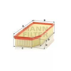 Mann-Filter C38145 Levegőszűrő