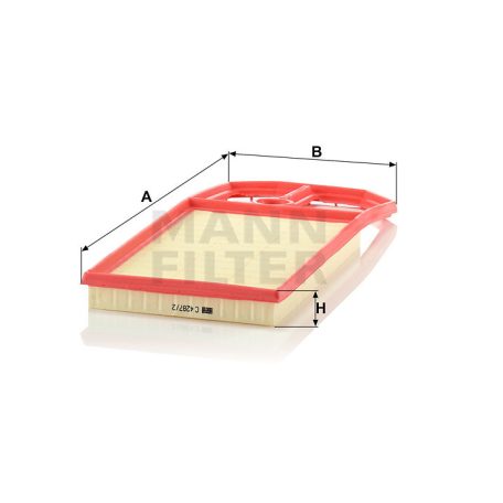 Mann-Filter C4287/2 Levegőszűrő