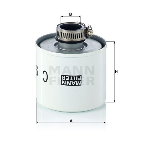 Mann-Filter C9004 Levegőszűrő