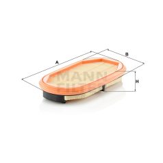Mann-Filter CF2631 Levegőszűrő