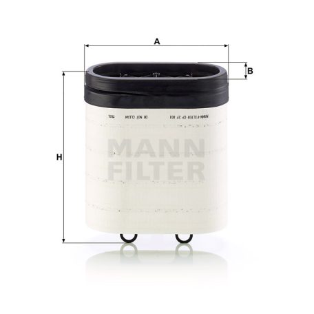 Mann-Filter CP27001 Levegőszűrő