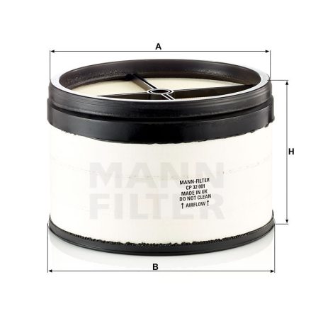 Mann-Filter CP32001 Levegőszűrő