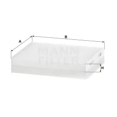 Mann-Filter CU17001 Pollenszűrő