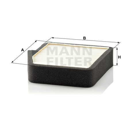 Mann-Filter CU19002 Pollenszűrő