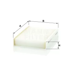 Mann-Filter CU20013 Pollenszűrő