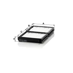 Mann-Filter CU2033-2 Pollenszűrő