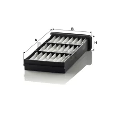 Mann-Filter CU2106-2 Pollenszűrő