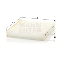 Mann-Filter CU2145 Pollenszűrő
