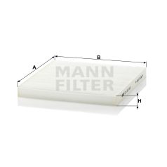 Mann-Filter CU22010 Pollenszűrő