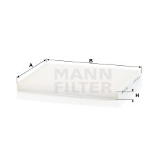 Mann-Filter CU2243 Pollenszűrő