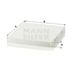Mann-Filter CU23009 Pollenszűrő