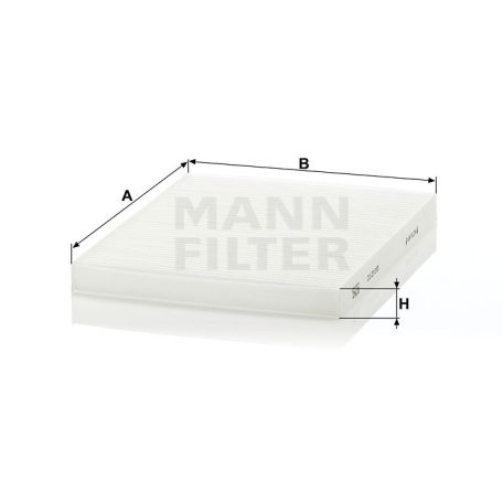 Mann-Filter CU23010 Pollenszűrő
