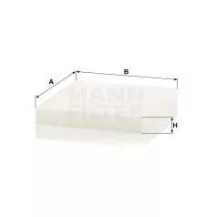 Mann-Filter CU23019 Pollenszűrő