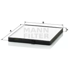 Mann-Filter CU2330 Pollenszűrő