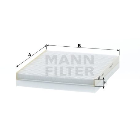 Mann-Filter CU2336 Pollenszűrő