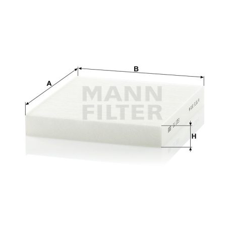Mann-Filter CU2351 Pollenszűrő