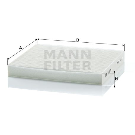 Mann-Filter CU2362 Pollenszűrő
