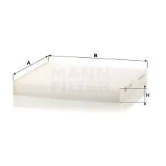 Mann-Filter CU24006 Pollenszűrő