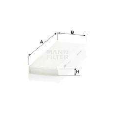 Mann-Filter CU24012-2 Pollenszűrő